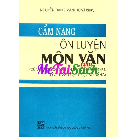 Cẩm Nang Ôn Luyện Môn Văn