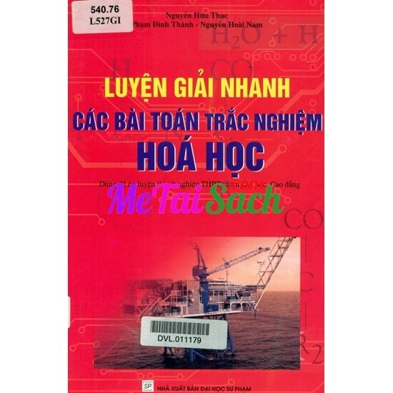 Luyện Giải Nhanh Các Bài Toán Trắc Nghiệm Hóa Học